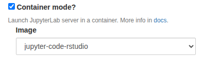 container-mode