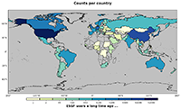 Matplotlib counts per country w200